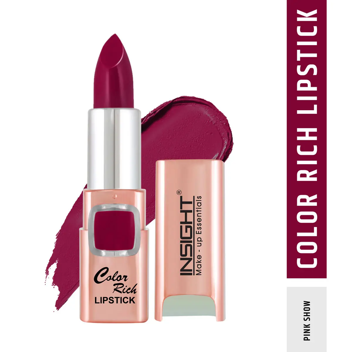 INSIGHT COLOR RICH LIPTICK (L-23)_PINK SHOW (MATTE)(4.2 GM)