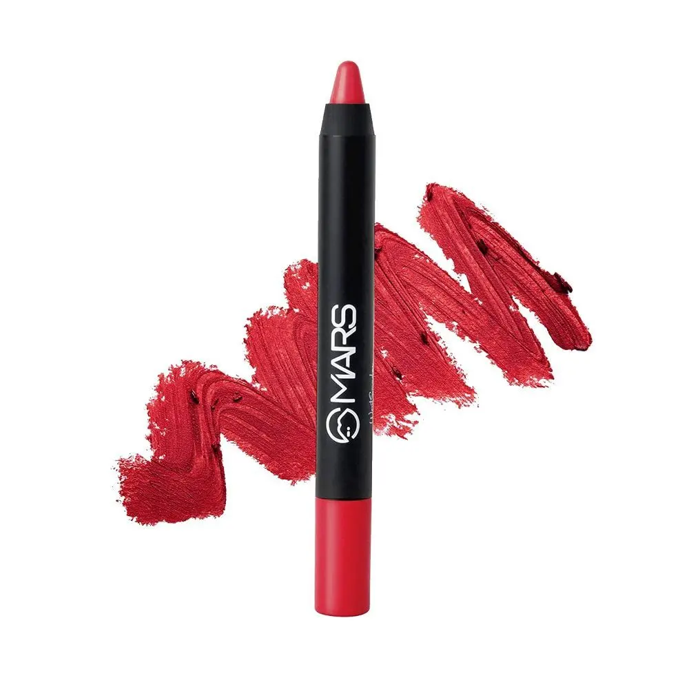 MARS Long Lasting Won't Smudge Won't Budge Lip Crayon with Matte Finish - I love myself| 3.5g