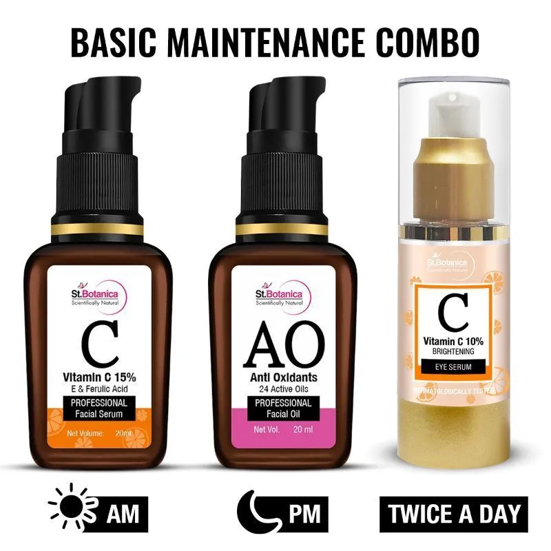 St.Botanica Basic Maintenance Combo