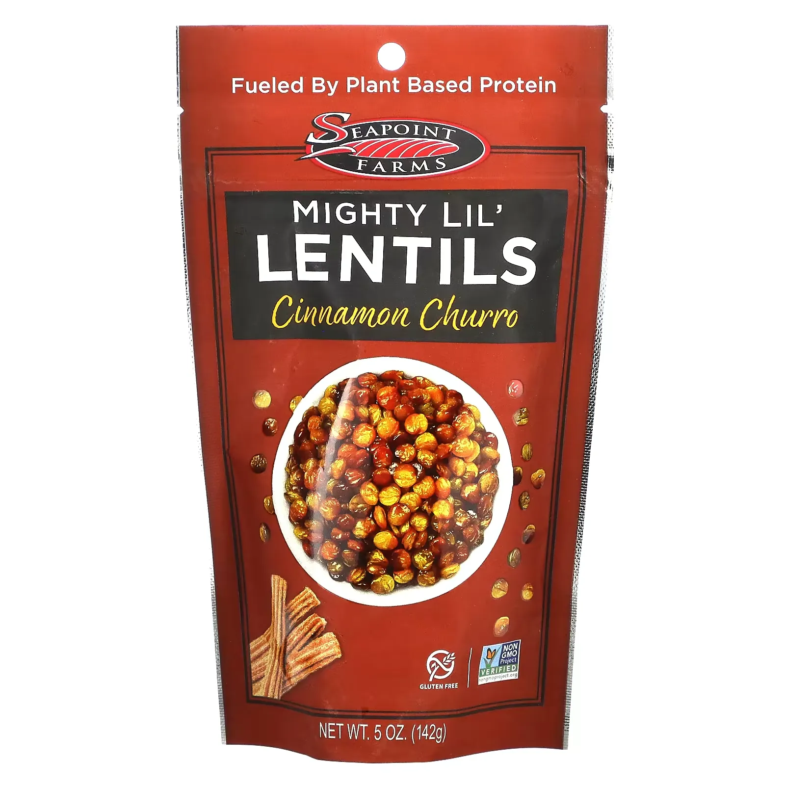 Mighty Lil' Lentils, Cinnamon Sugar, 5 oz (142 g)