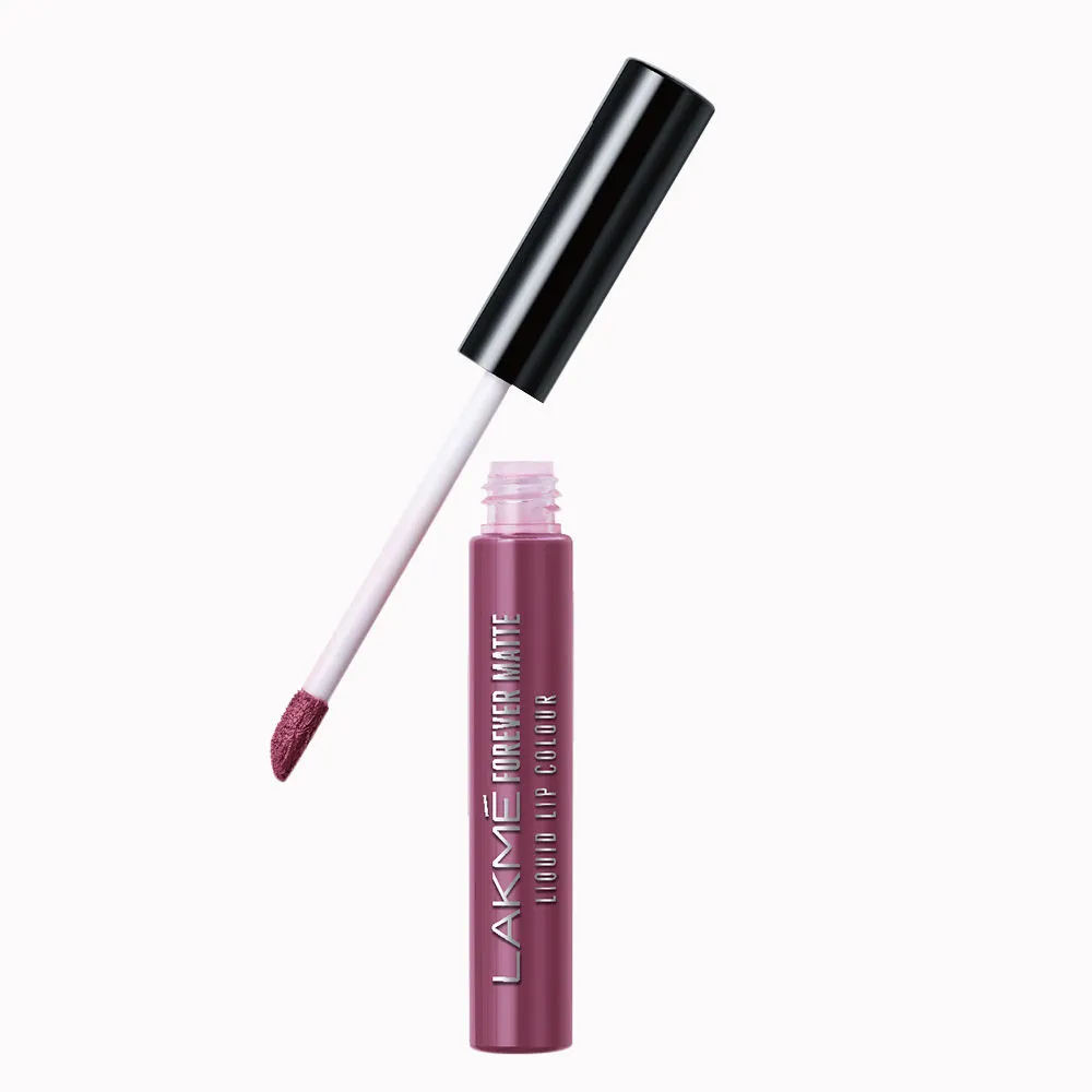 Lakme Forever Matte Liquid Lip Color - Mauve Fling