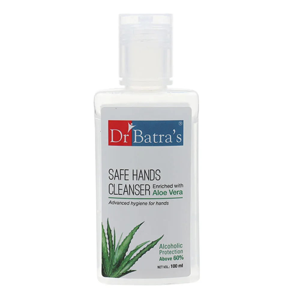 Dr Batra's Safe Hands Cleanser Enriched With Aloe vera