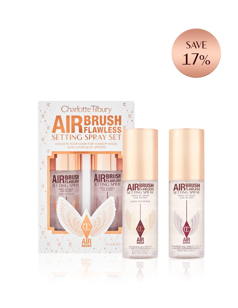 Charlotte Tilbury Airbrush Flawless Setting Spray Set