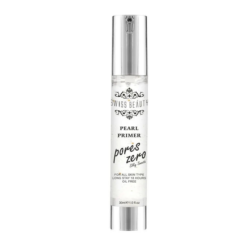 Swiss Beauty Pearl Primer  Pores Zero Silky Smooth  (30 ml)
