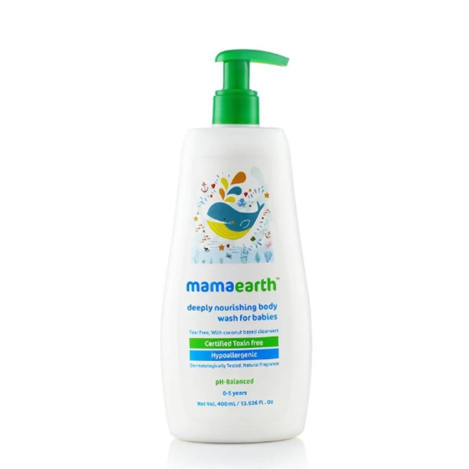 Mamaearth Deeply Nourishing Body Wash (400 ml)