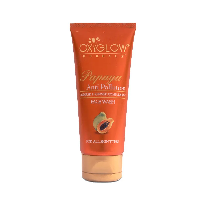 Oxyglow Papaya Anti- Pollution Face Wash