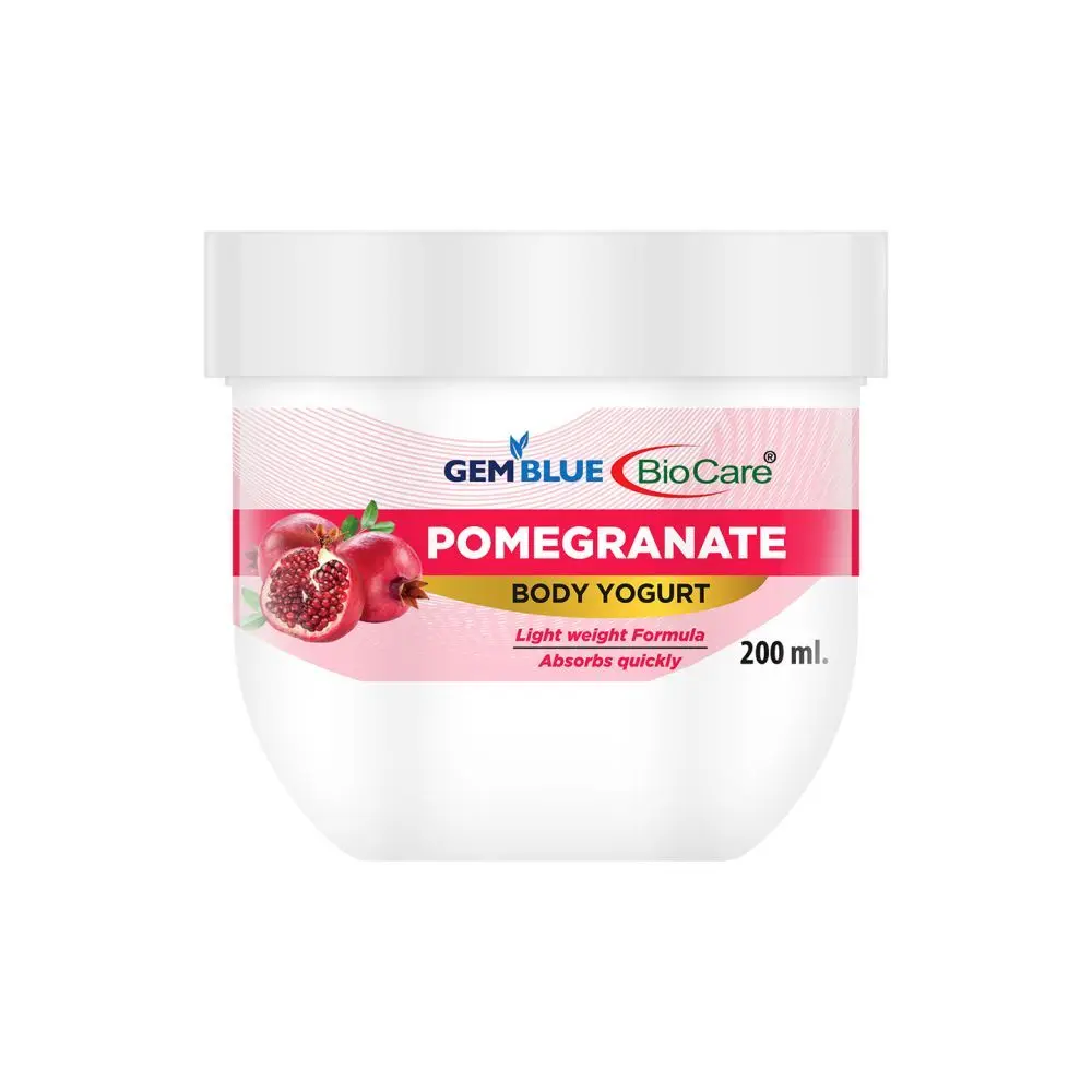 Gemblue Biocare Pomegranate Body yogurt, (200 ml)