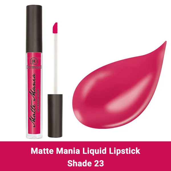 Dermacol Matte Mania Liquid Lip Color - 23