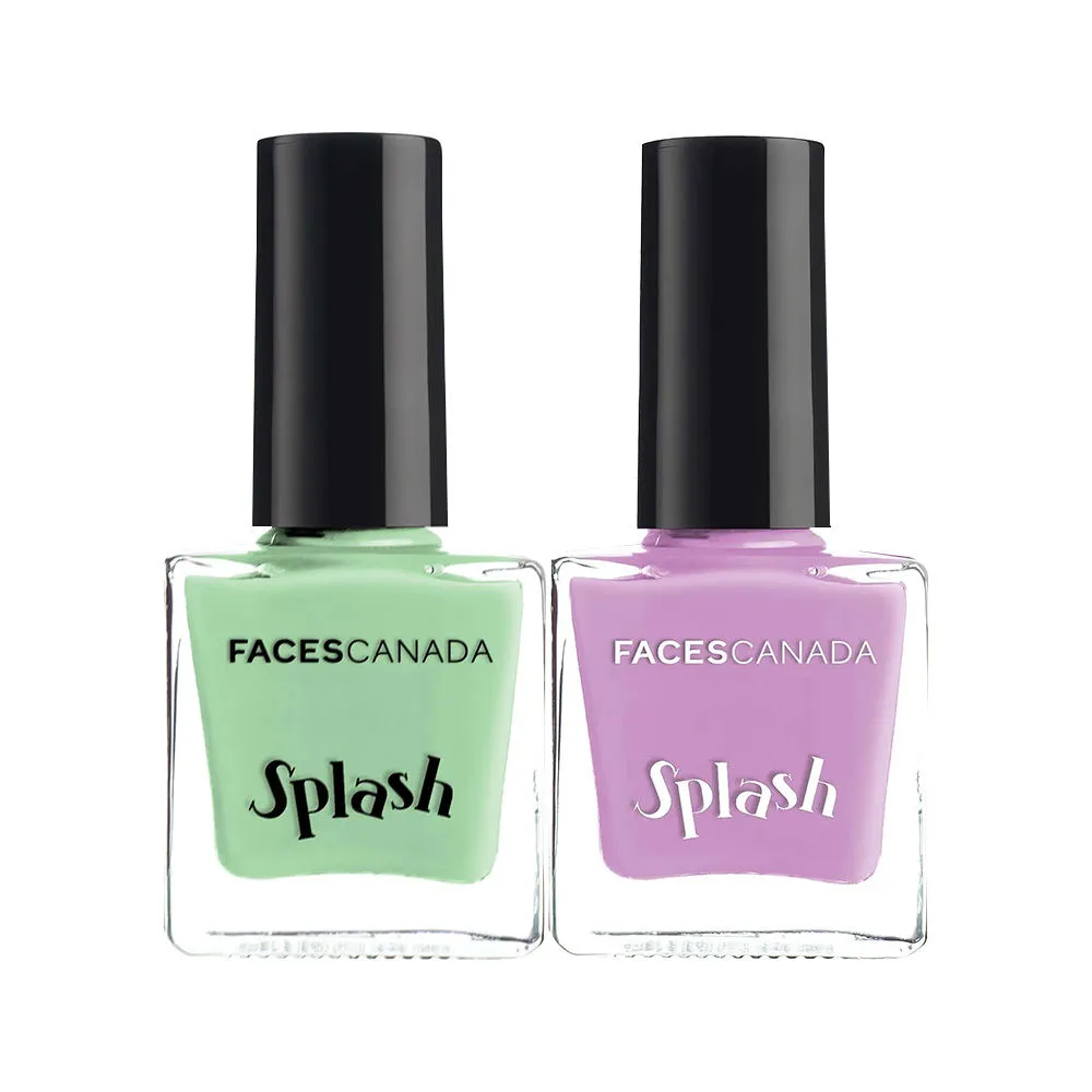 Faces Canada Splash Nail Combo - Linty + Viola