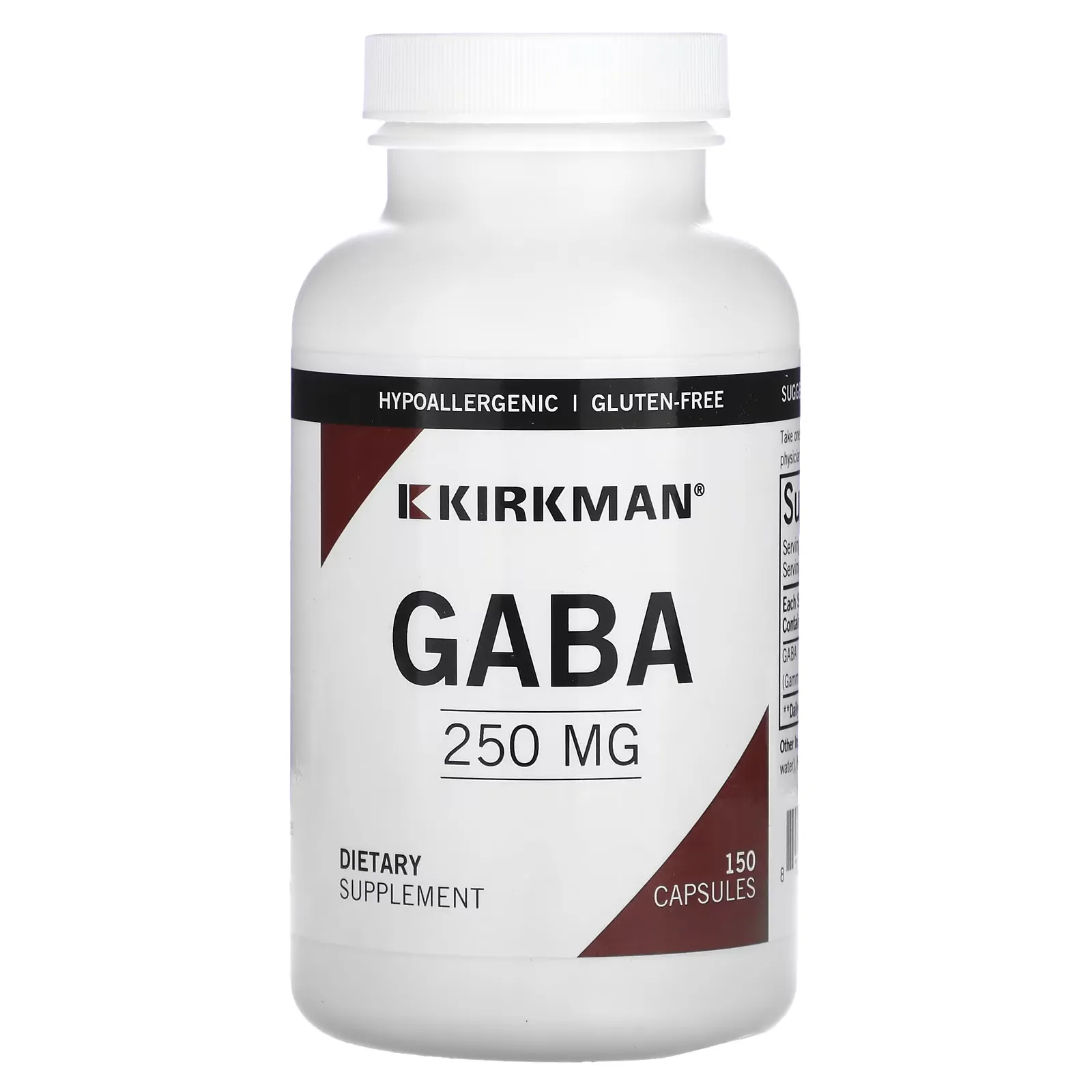 GABA, 250 mg, 150 Capsules