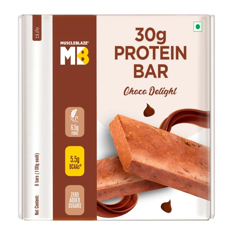 MuscleBlaze Protein Bar - Choco Delight (Pack of 6)