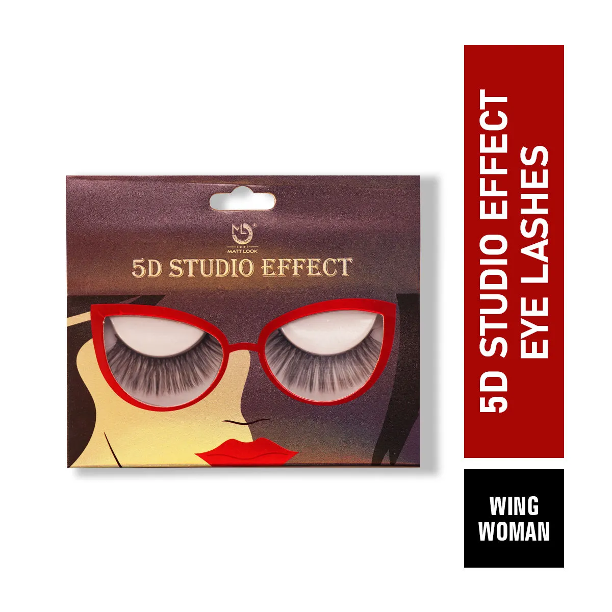 Matt look 5D Studio Effect Eyelashes Collection - Wing Woman