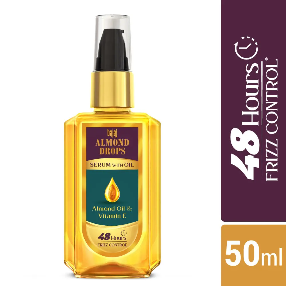 Bajaj Almond Drops Almond Drops Hair Serum with Oil 50ml