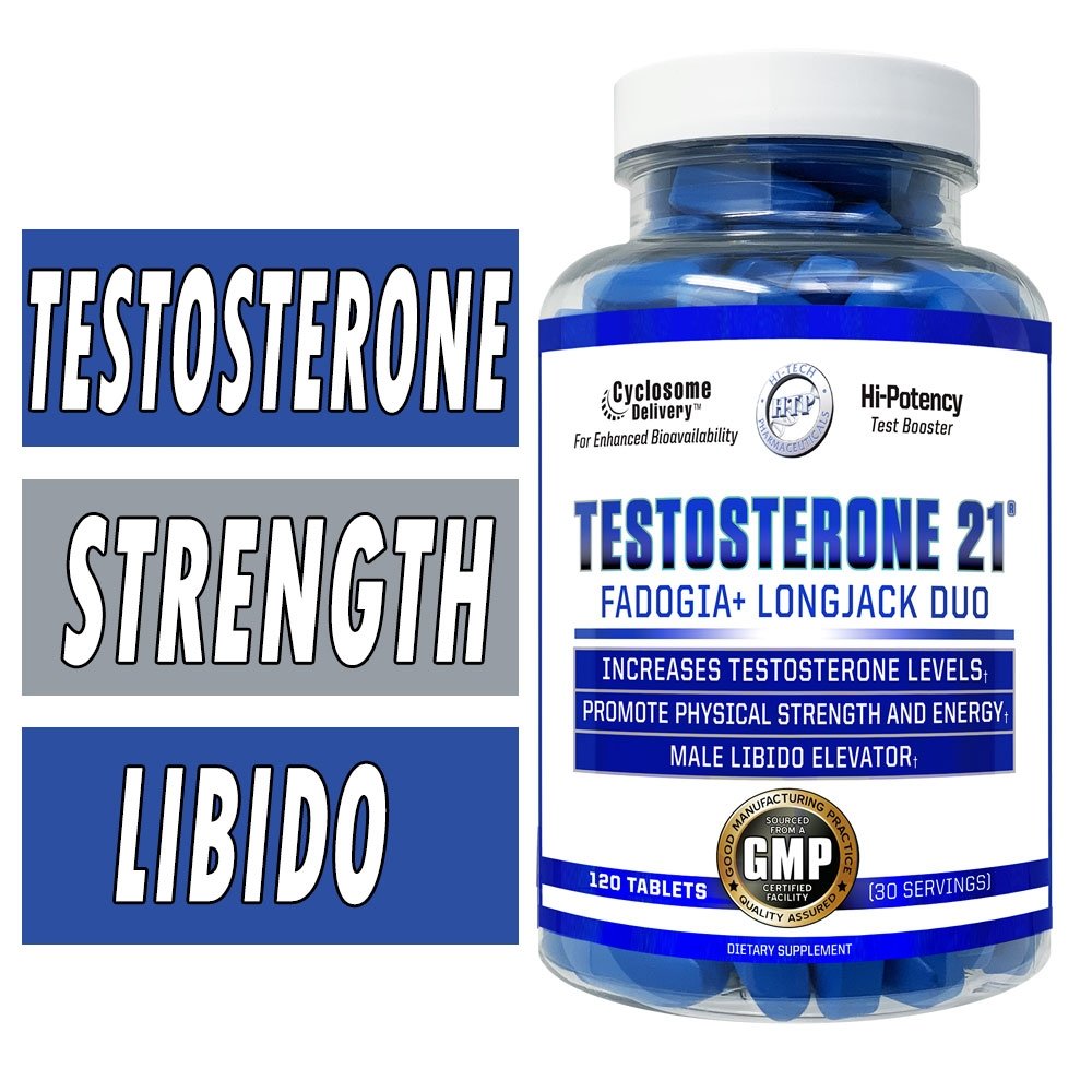 Testosterone 21 - Hi Tech Pharmaceuticals - 120 Tablets