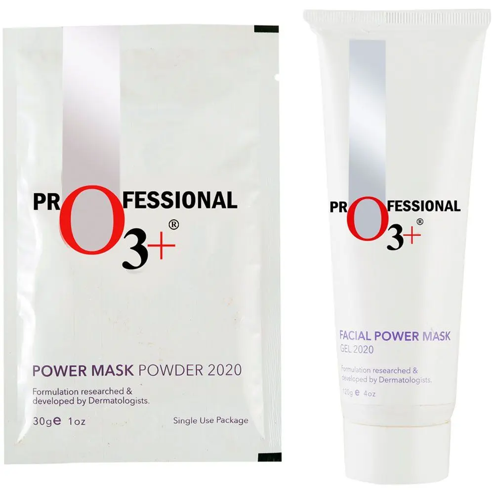 O3+ Facial Power Mask Gel & Power Mask 2020 Powder (120 + 30g)