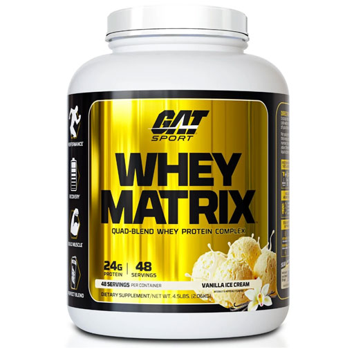 GAT Whey Matrix - Vanilla Ice Cream - 4.5LB