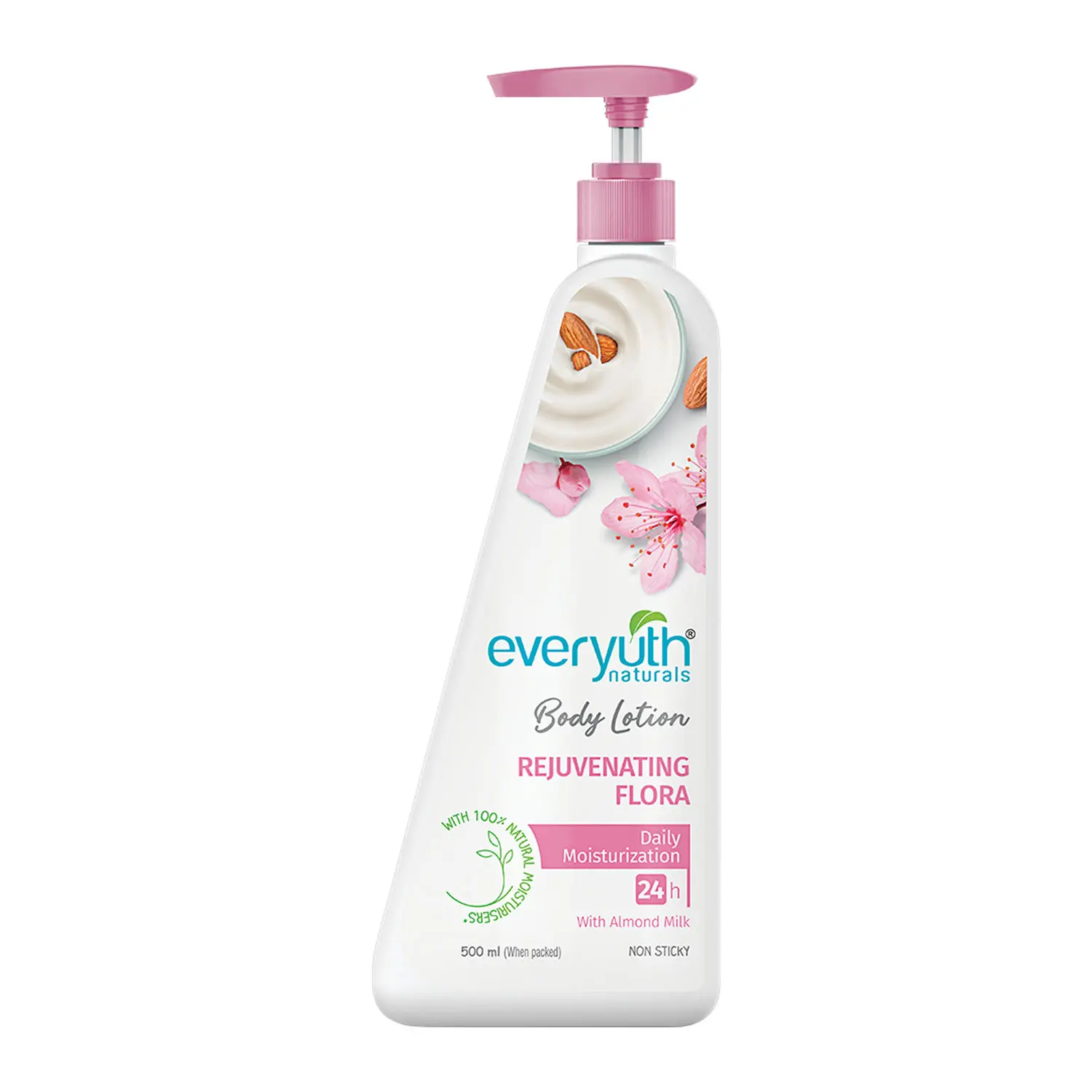 Everyuth Naturals Body Lotion Rejuvenating Flora 500ml