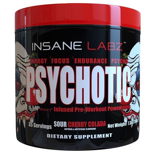 PSYCHOTIC Pre Workout - Sour Cherry Colada