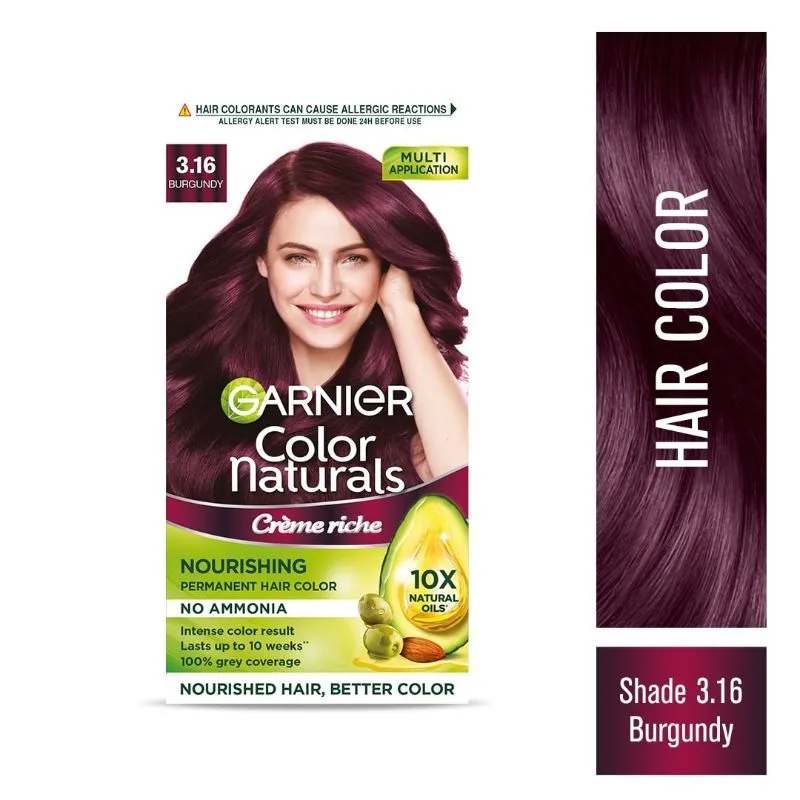 Garnier Color Naturals Creme Hair Color - 3.16 Burgundy