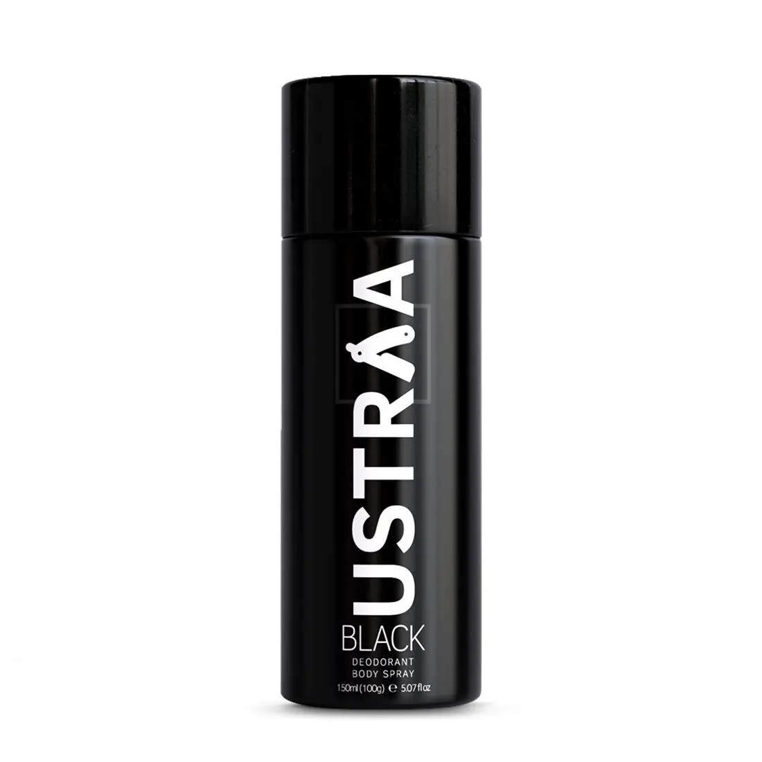 Ustraa Black Deodorant Body Spray (150 ml)