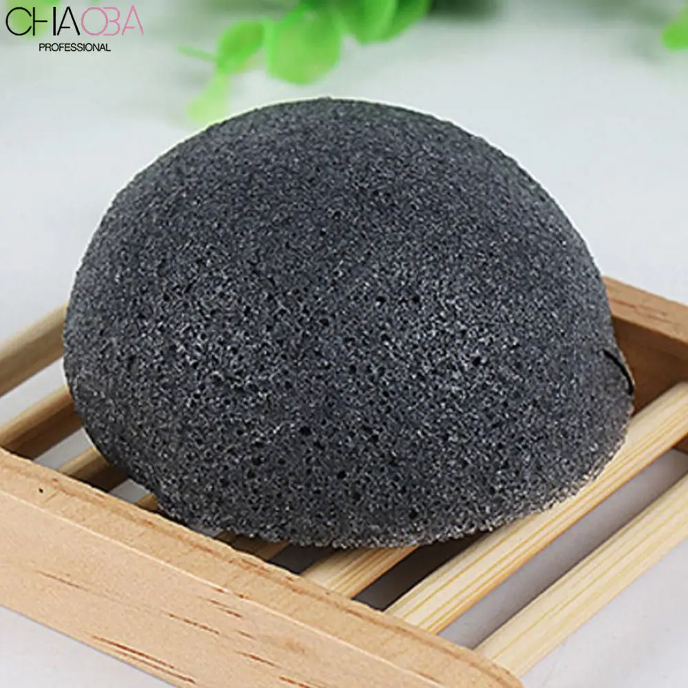 Chaoba Professional Konjac sponge cleanse facial puff exfoliator for all skin types (Assorted Colors)