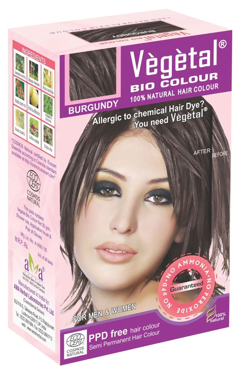 Vegetal Bio Colour Burgundy