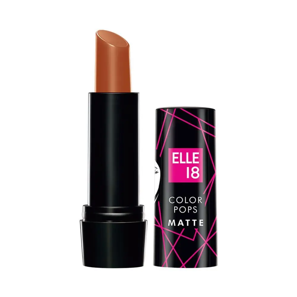 Elle 18 Color Pop Matte Lip Color, B4, Almond Butter, 4.3 g