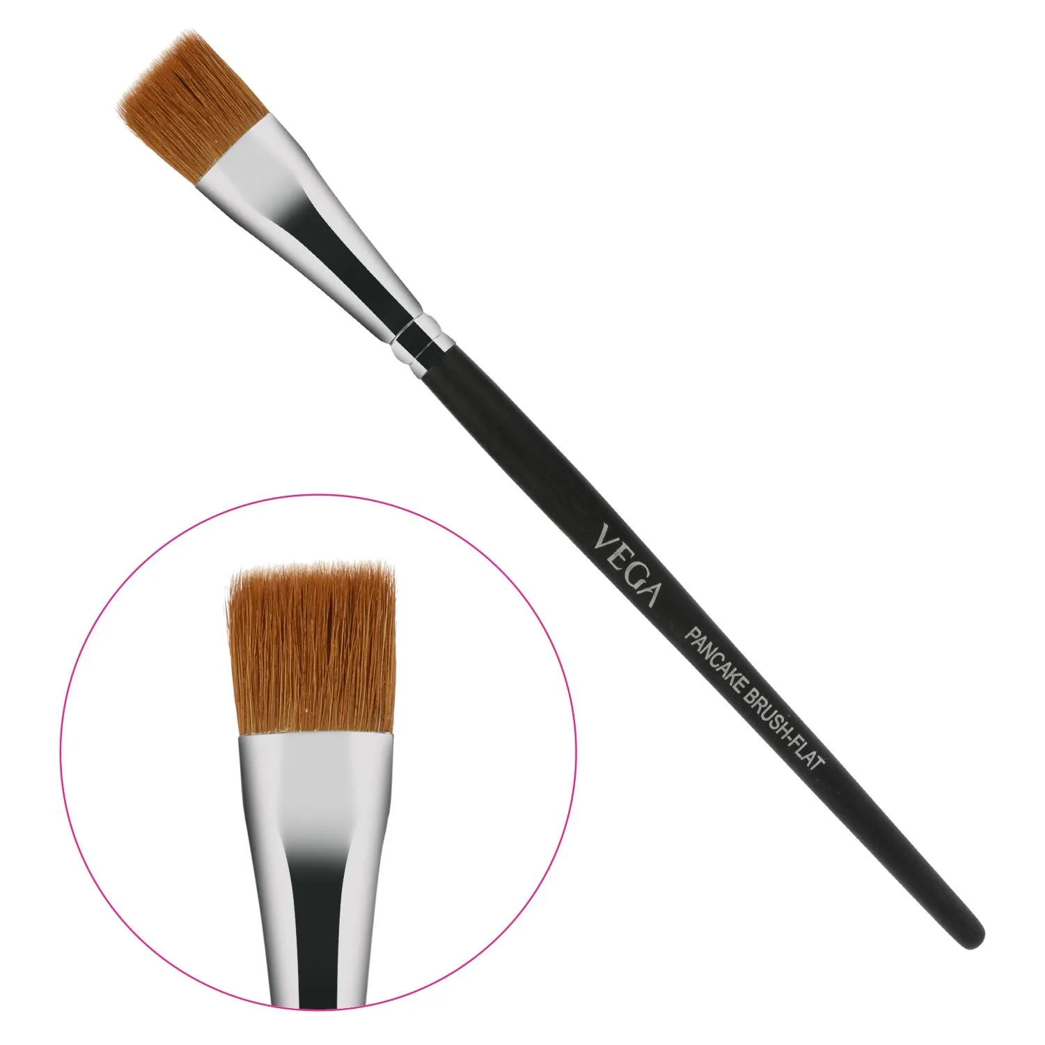 VEGA Pan Cake Brush - Flat (PB-10)