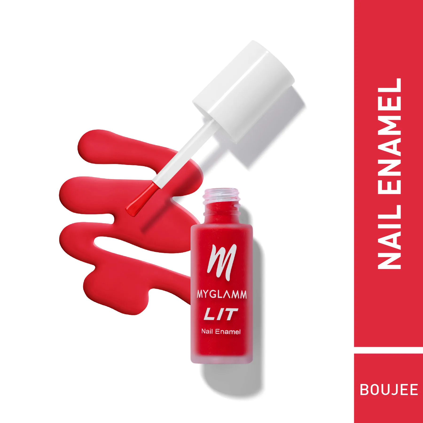 MyGlamm LIT Matte Nail Enamel-Boujee