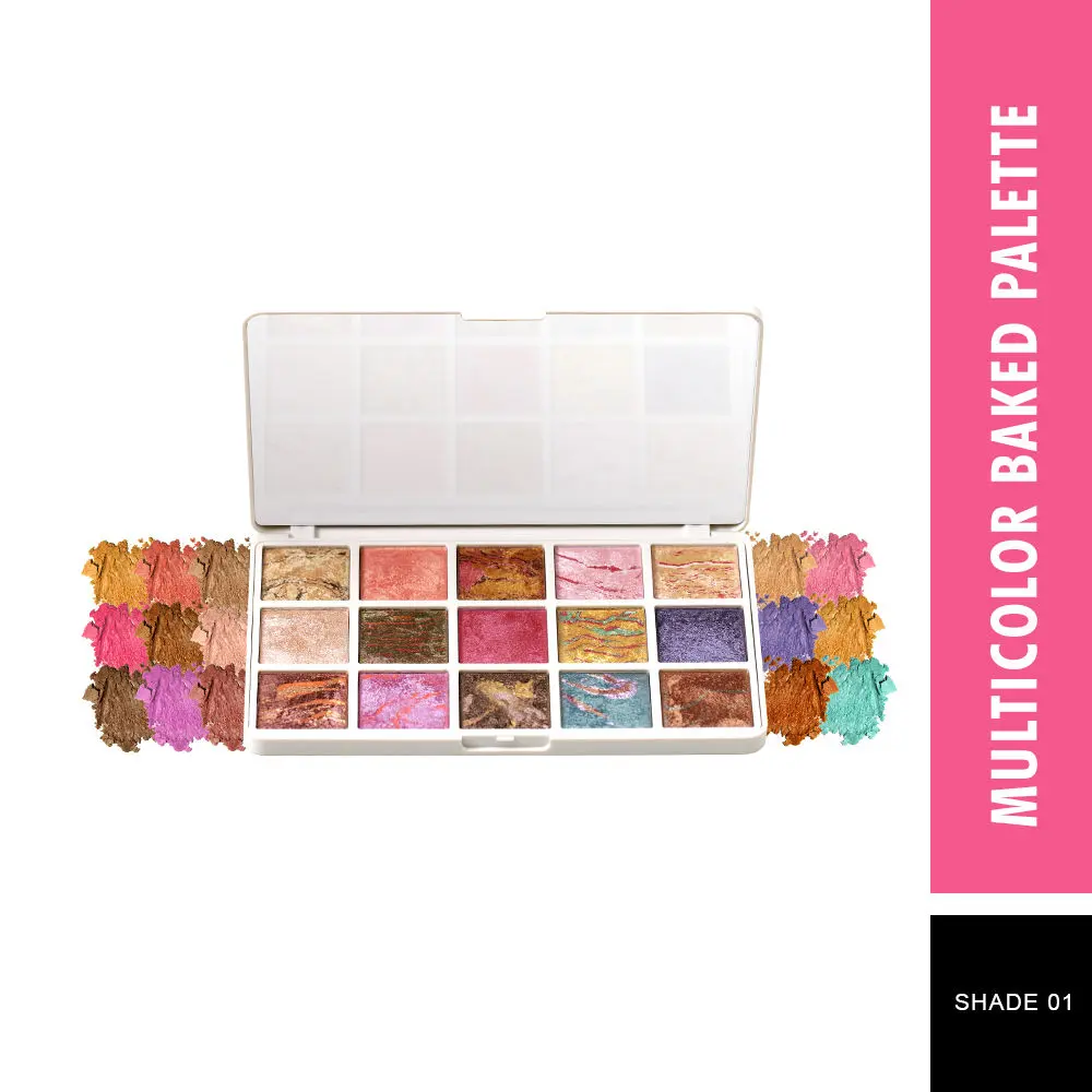 Swiss Beauty Fantasy Multicolor Baked Palette 1(38 g)