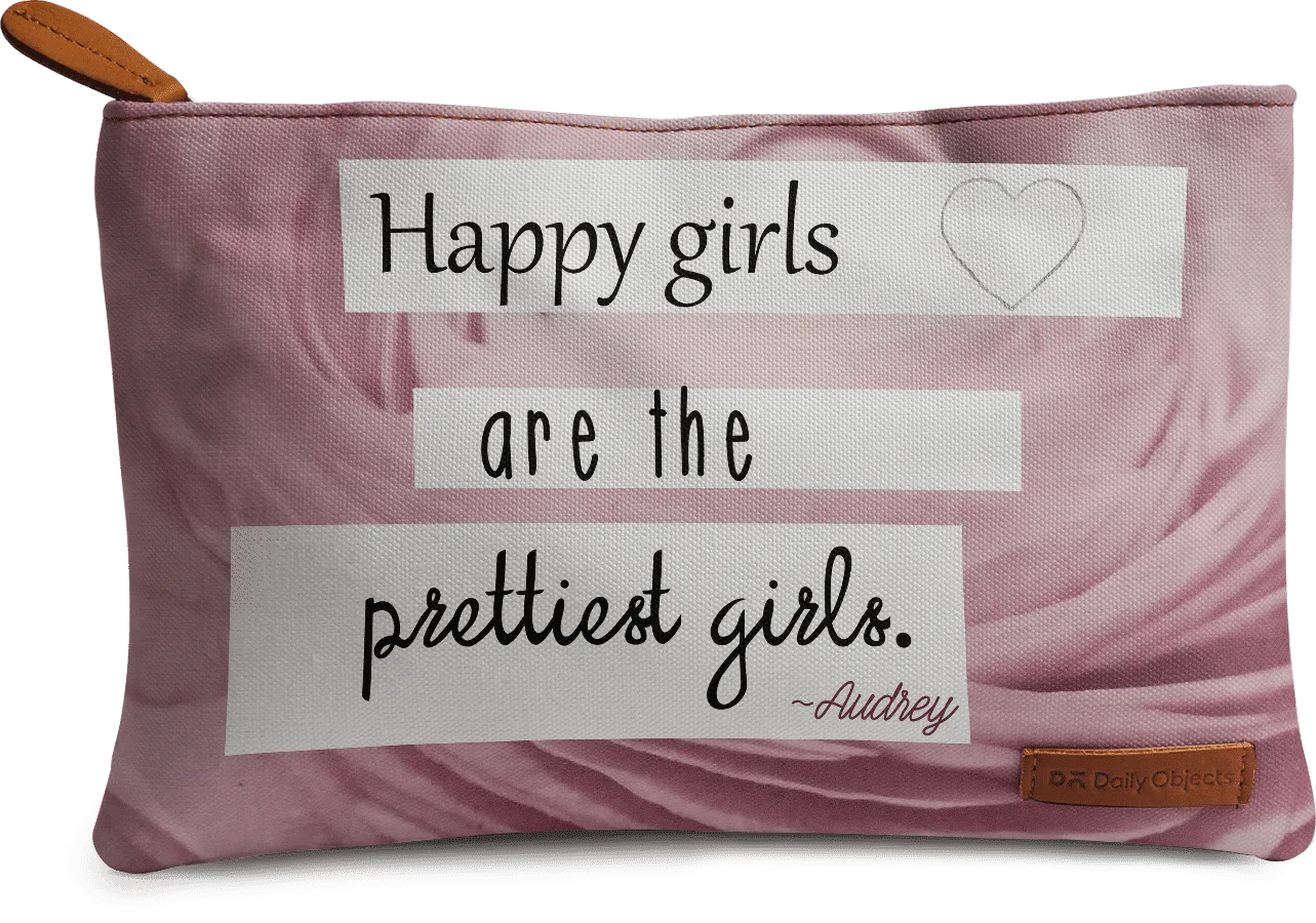 DailyObjects Happy Pretty Girls Carry-All Pouch Medium