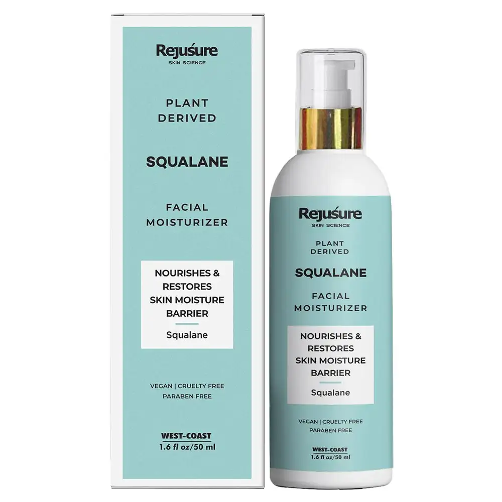 Rejusure Plant Derived Squalane Face Moisturizer,  50 ml  for Dry Skin