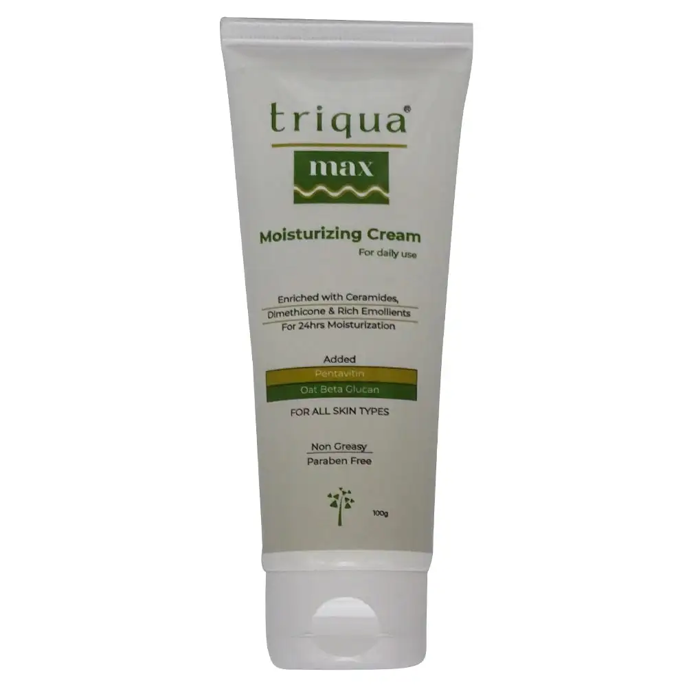 Triqua Max Moisturizing Cream,  100 g  for All Types of Skin